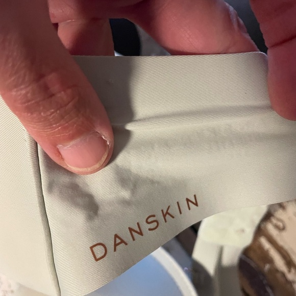 Danskin Gray and Green Bras with Adjustable Straps set of 2 - Picture 2 of 6